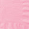 LOVELY PINK 20 BEVERAGE NAPKINS 2PLY 25.4CM X 25.4CM (10" X 10")